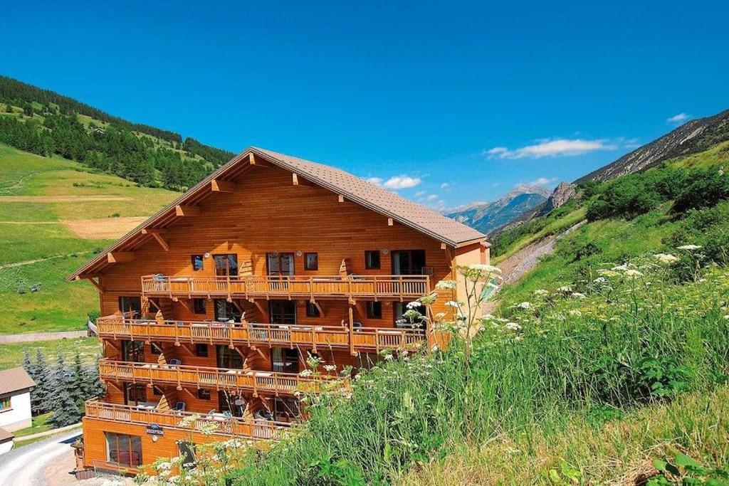 T2/3 6Pers & Pied Des Pistes & Piscine Chauffee Vars (Hautes-Alpes) Exterior foto