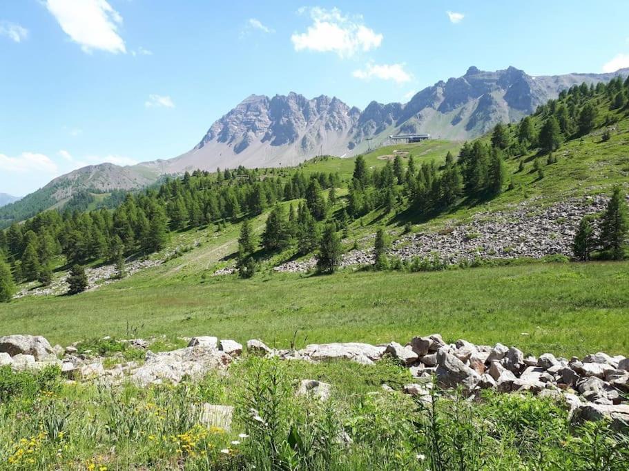 T2/3 6Pers & Pied Des Pistes & Piscine Chauffee Vars (Hautes-Alpes) Exterior foto