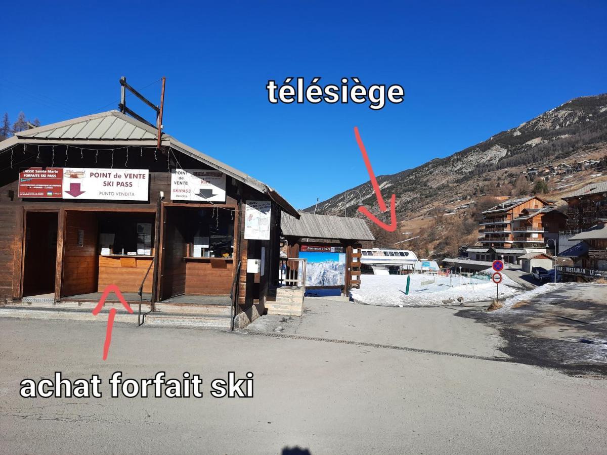 T2/3 6Pers & Pied Des Pistes & Piscine Chauffee Vars (Hautes-Alpes) Quarto foto