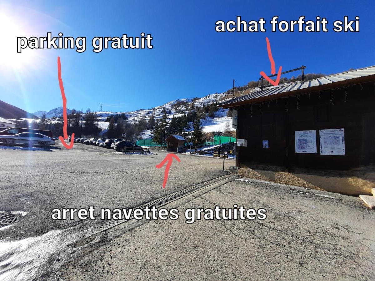 T2/3 6Pers & Pied Des Pistes & Piscine Chauffee Vars (Hautes-Alpes) Quarto foto
